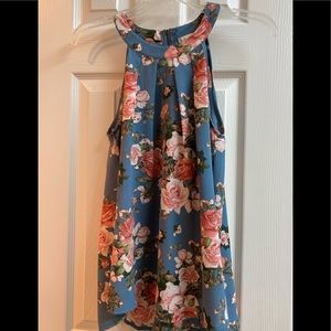 Altar’d State floral sleeveless top